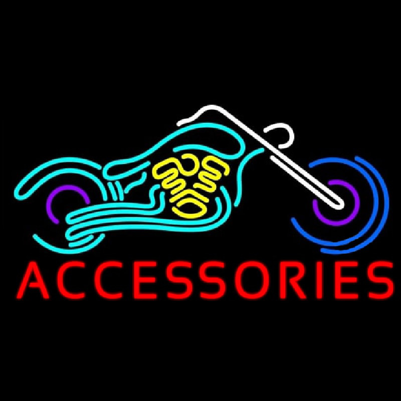 Accessories Block Bike Logo Leuchtreklame