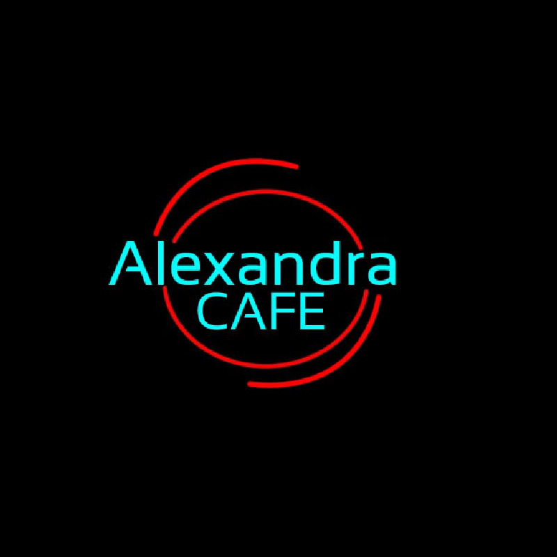 Ale andra Cafe Leuchtreklame