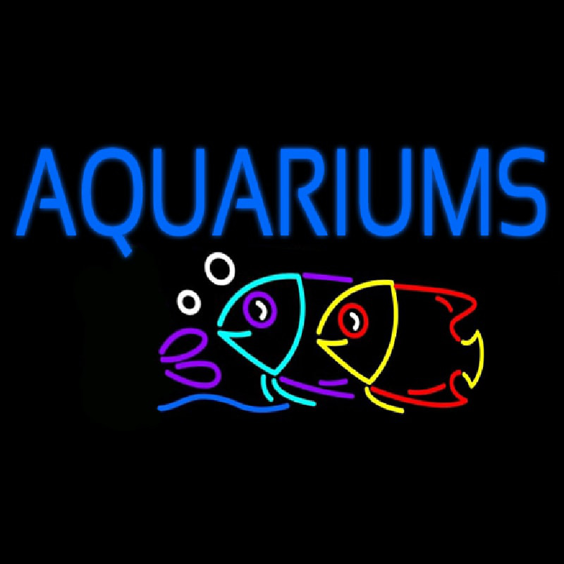 Aquariums Leuchtreklame