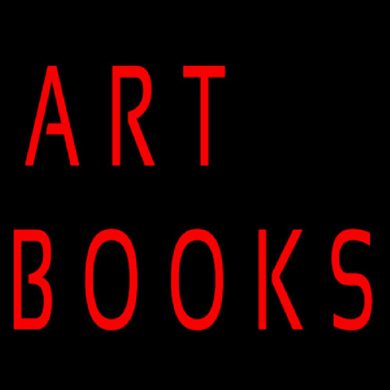 Art Books Leuchtreklame
