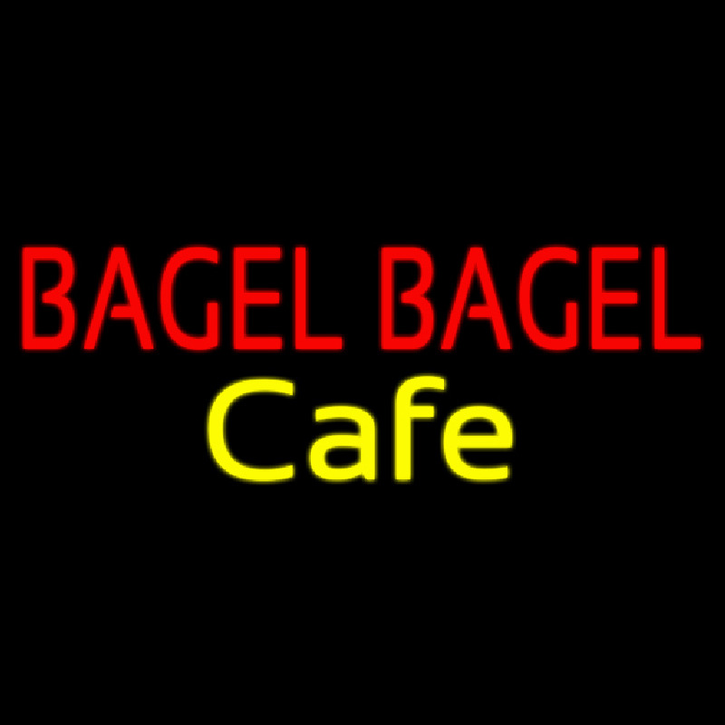 Bagel Bagel Cafe Leuchtreklame