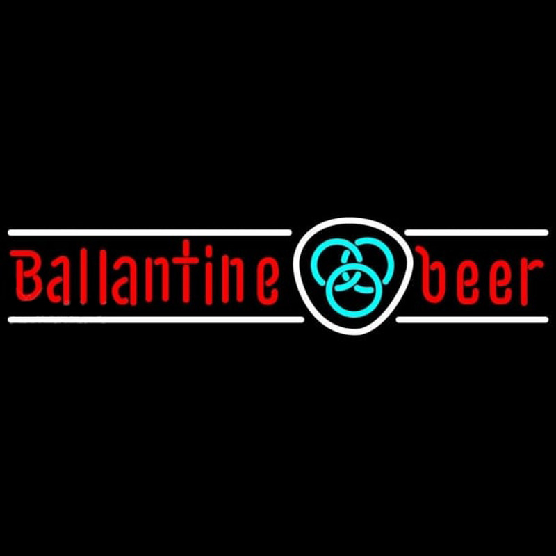 Ballantine Blue Logo Beer Sign Leuchtreklame