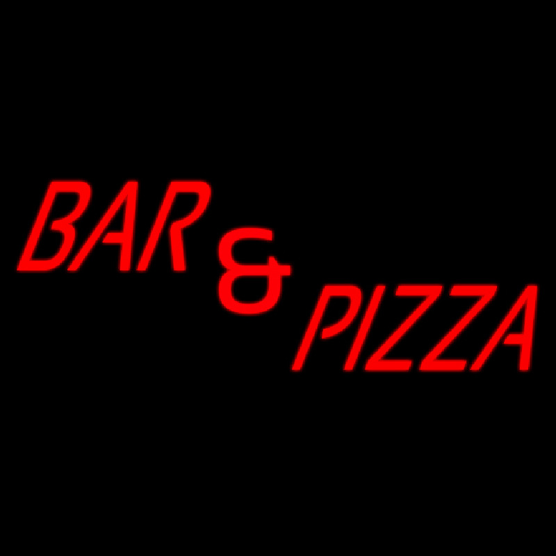 Bar And Pizza Leuchtreklame