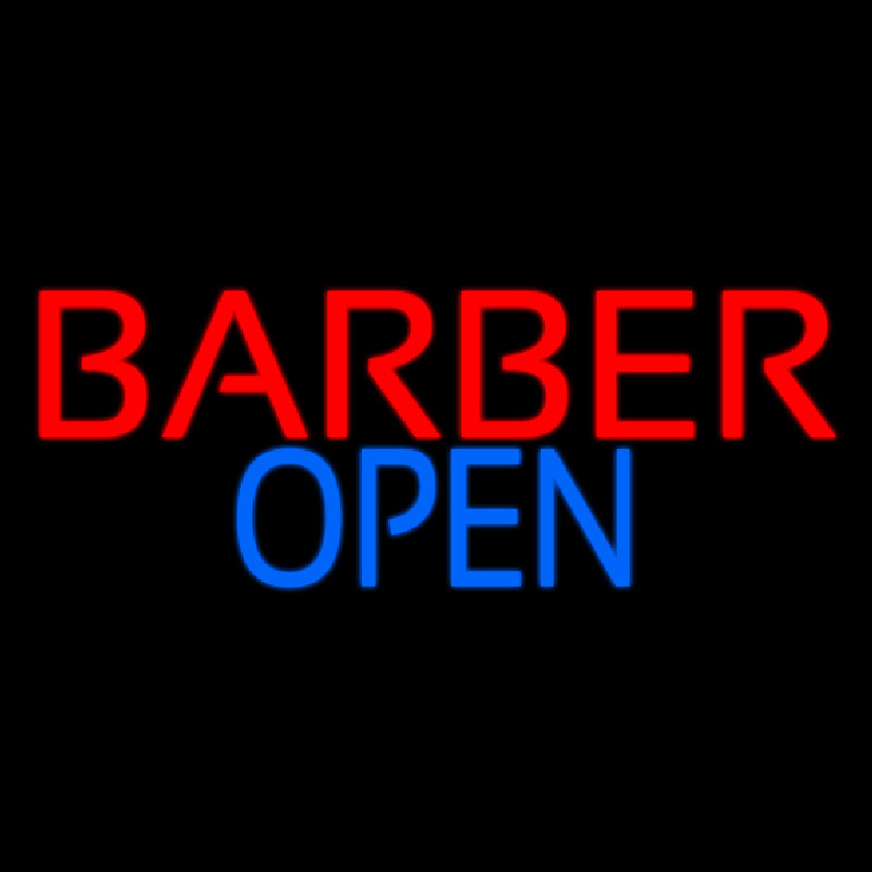 Barber Open Leuchtreklame