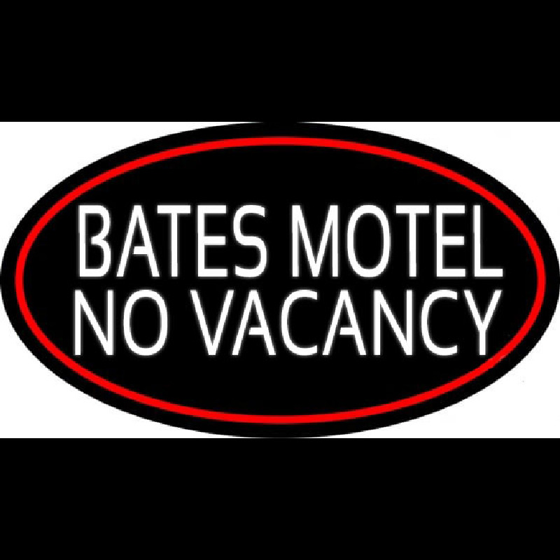 Bates Motel No Vacancy Leuchtreklame