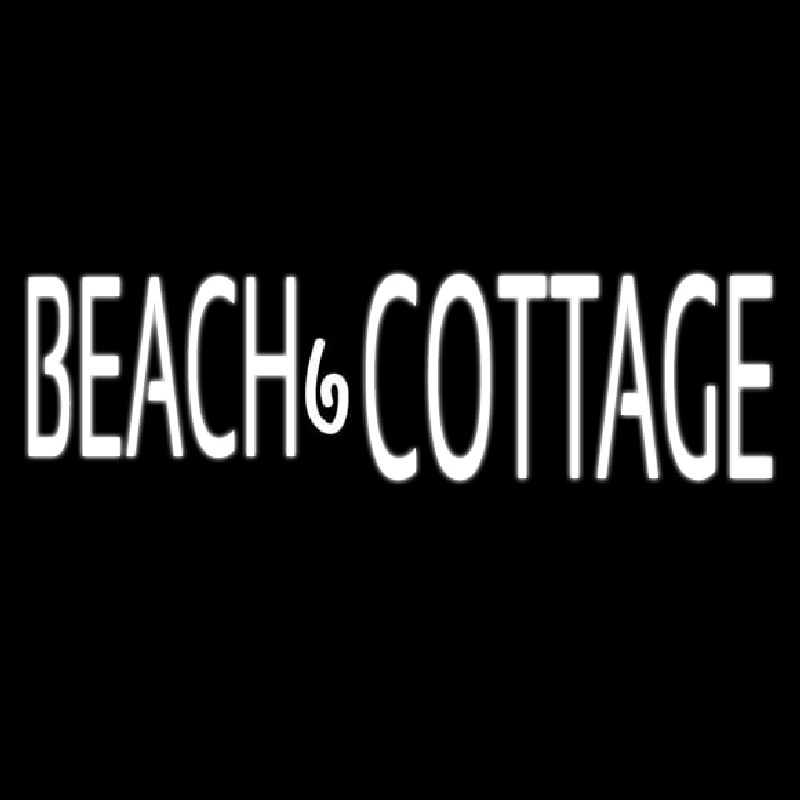 Beach Cottage Leuchtreklame