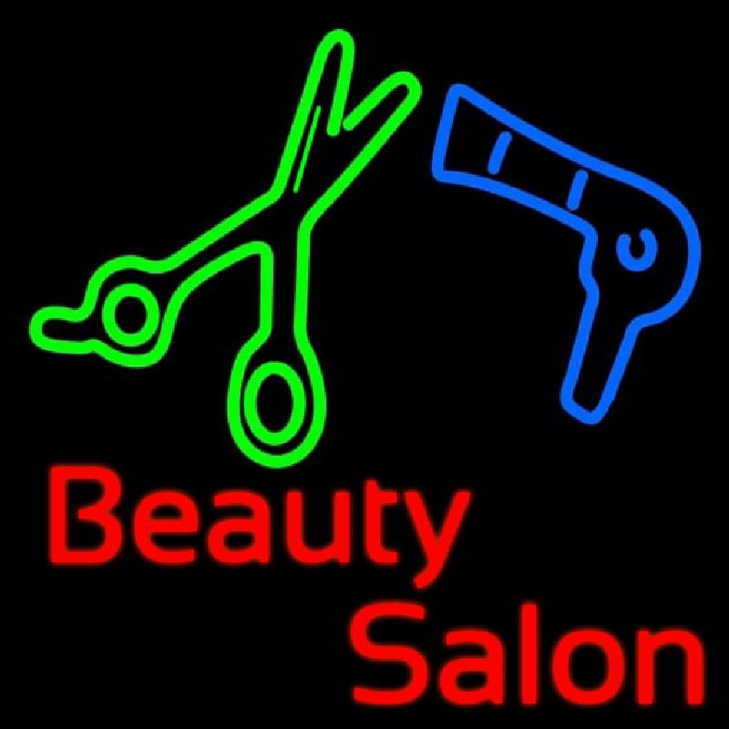 Beauty Salon Logo Leuchtreklame