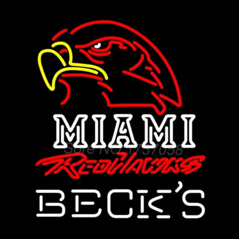 Becks Miami Leuchtreklame