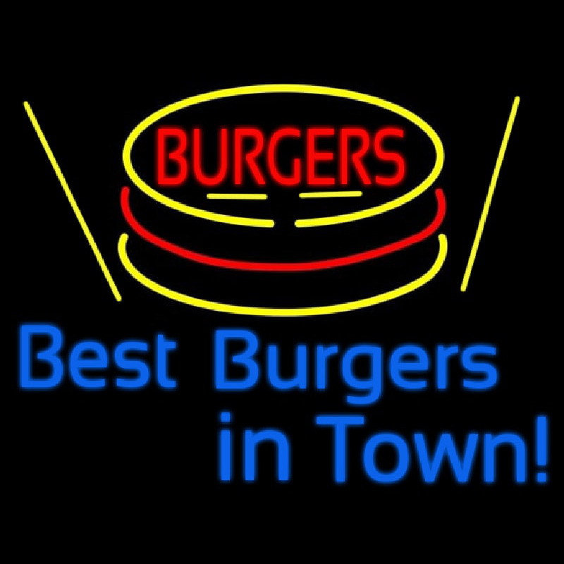 Best Burgers Intown Leuchtreklame