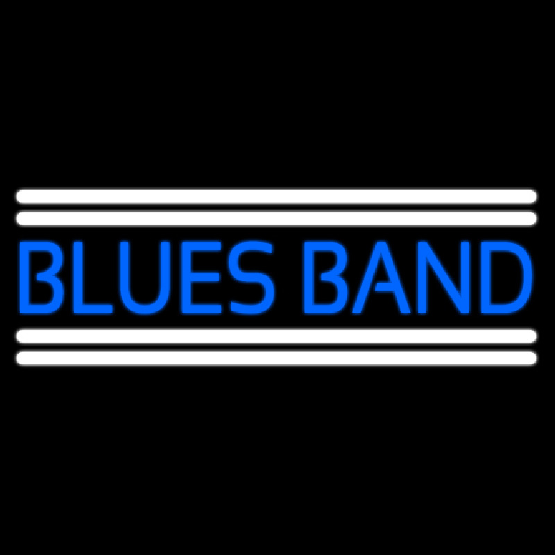 Blue Blues Band Leuchtreklame