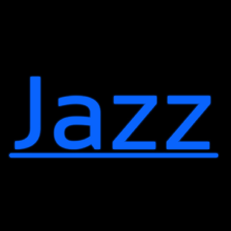 Blue Jazz Line Leuchtreklame
