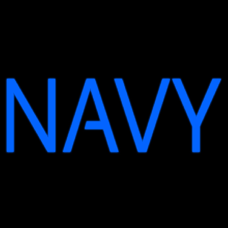 Blue Navy Leuchtreklame