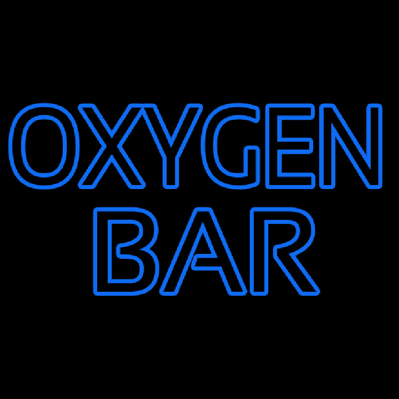 Blue O ygen Bar Leuchtreklame