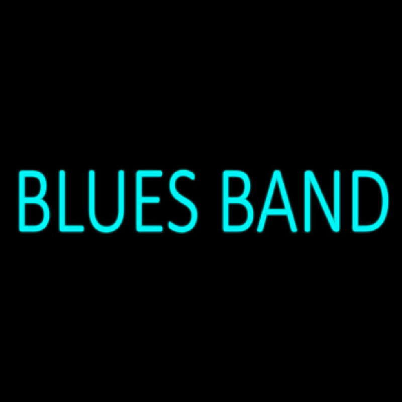 Blues Band Leuchtreklame
