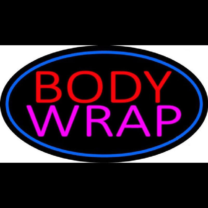 Body Wrap Leuchtreklame