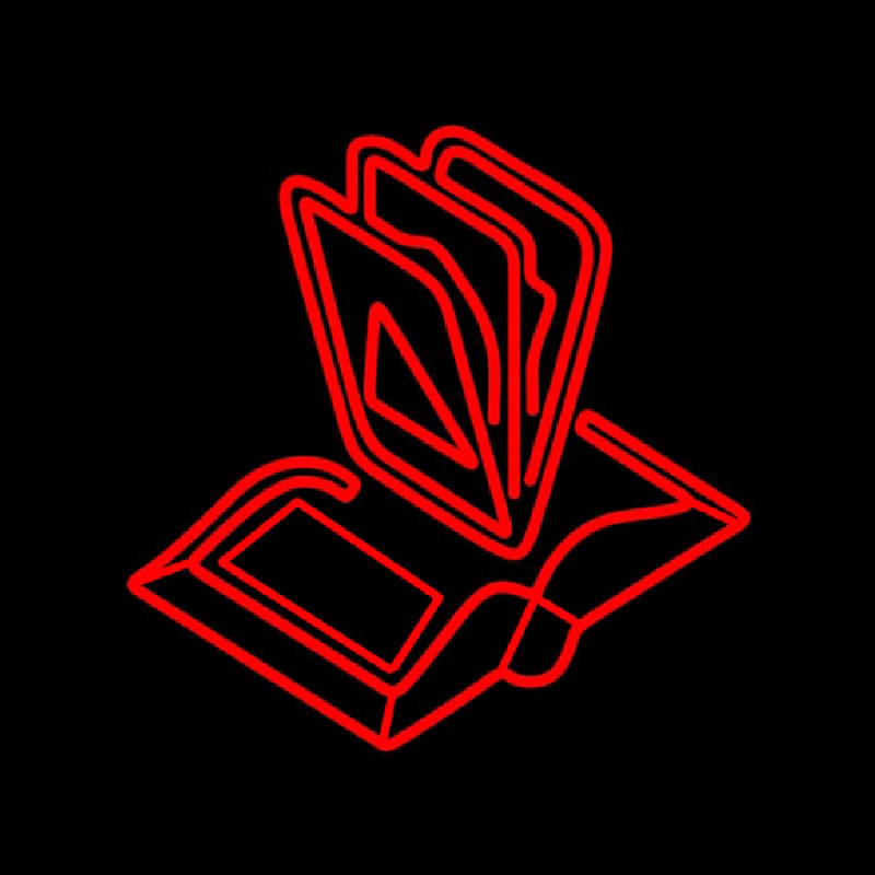 Books Logo Leuchtreklame