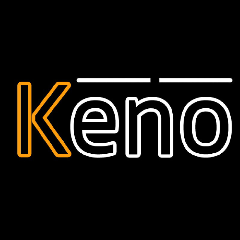 Border With Keno 2 Leuchtreklame