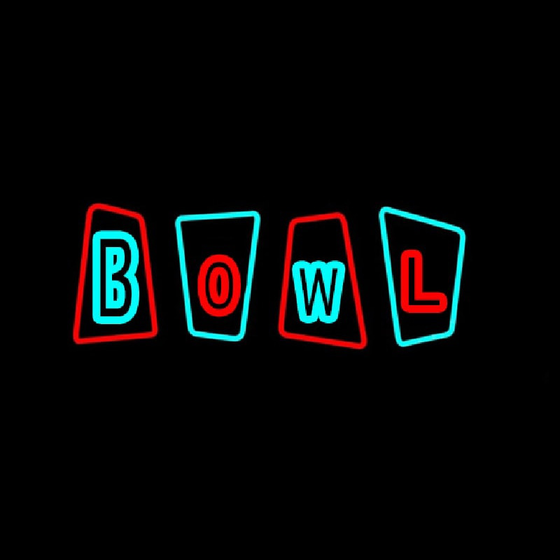 Bowl Leuchtreklame
