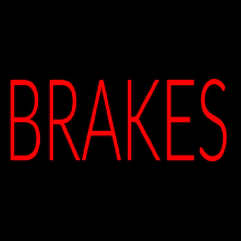 Brakes Leuchtreklame