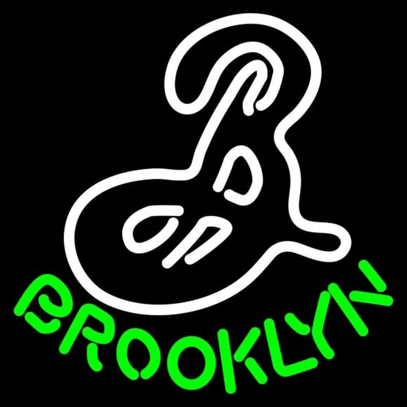 Brooklyn Brewery Graphic Leuchtreklame
