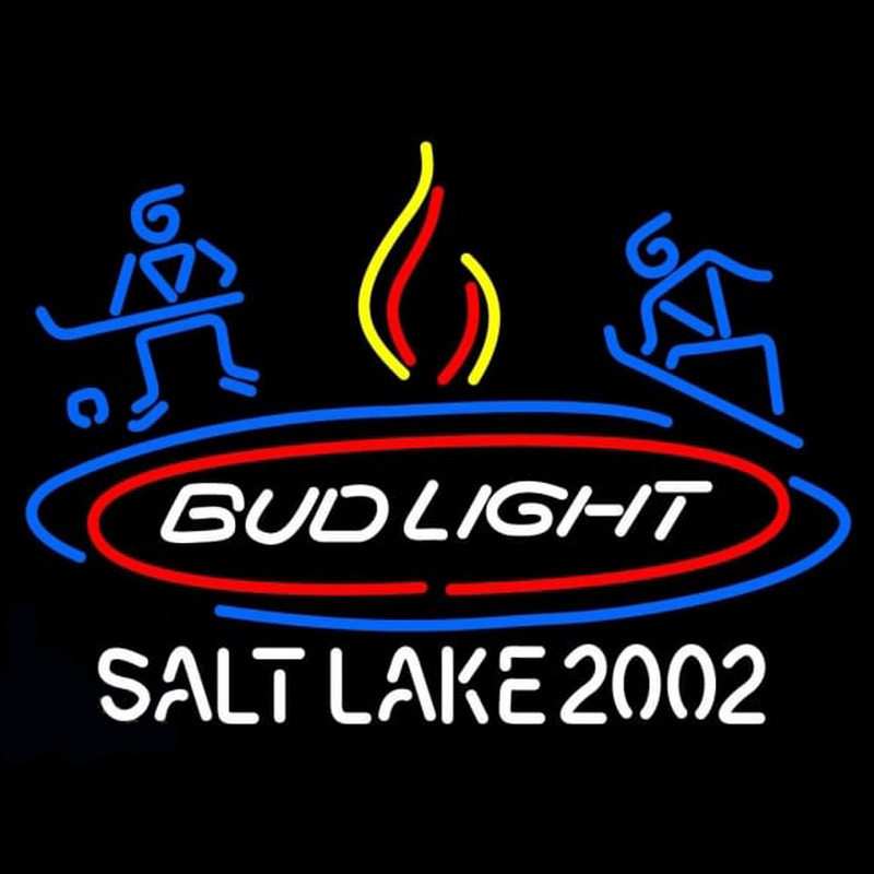 Bud Light Salt Lake 2002 Leuchtreklame