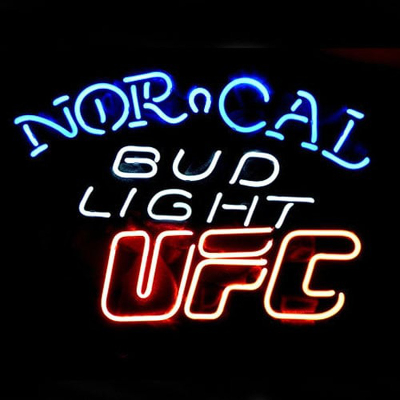 Bud Norcal Ufc Bier Bar Leuchtreklame