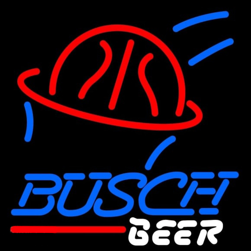 Busch Basketball Beer Sign Leuchtreklame