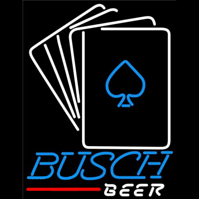 Busch Cards Beer Sign Leuchtreklame