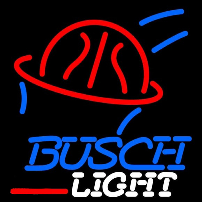 Busch Light Basketball Beer Sign Leuchtreklame