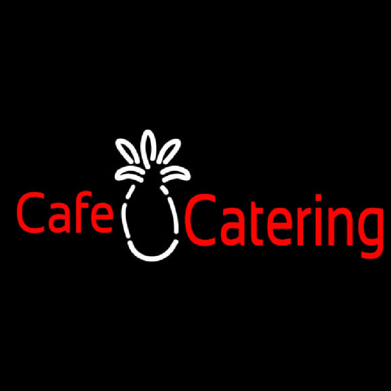 Cafe Catering Leuchtreklame