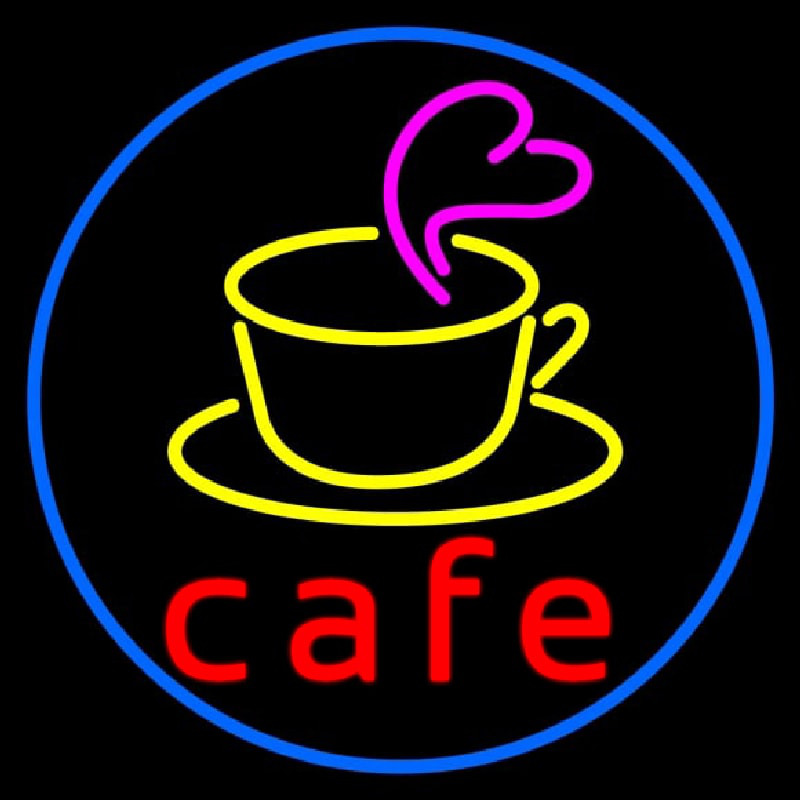 Cafe Leuchtreklame