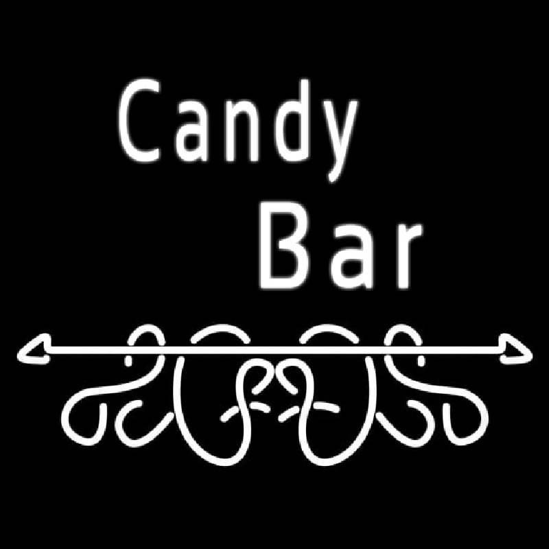 Candy Bar Leuchtreklame