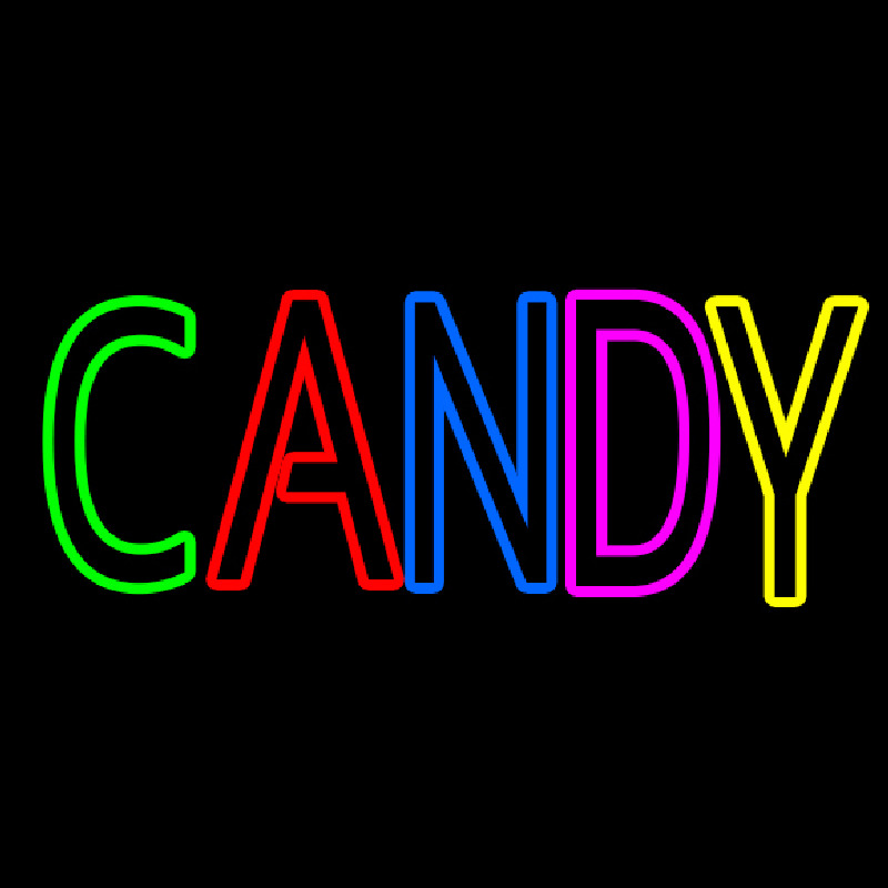 Candy Leuchtreklame