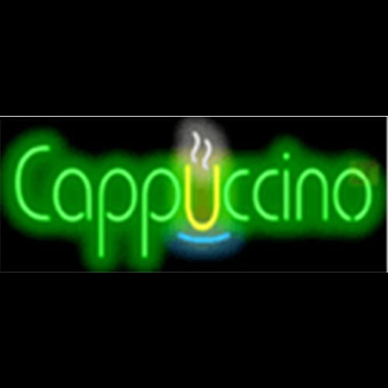 Cappuccino Cafe Leuchtreklame