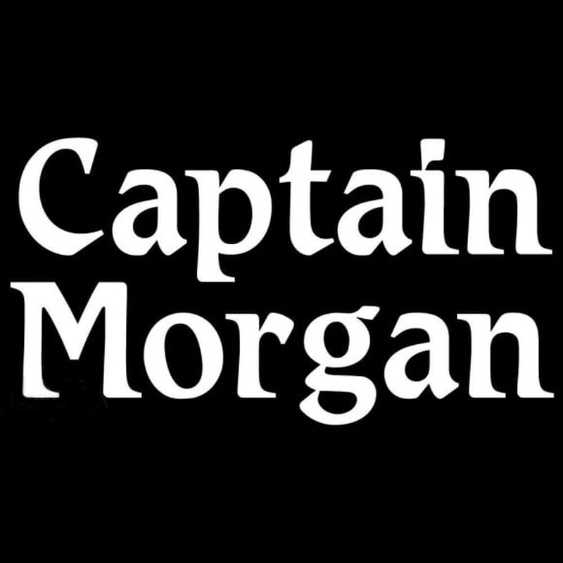 Captain Morgan White Beer Sign Leuchtreklame