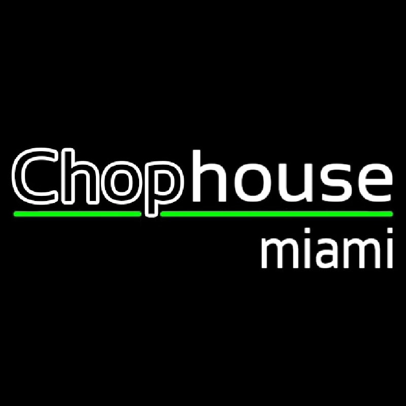 Chophouse Double Stroke Leuchtreklame