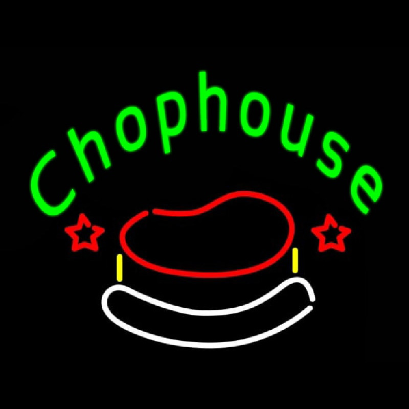 Chophouse Simple Leuchtreklame