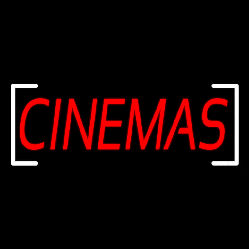 Cinemas Red Leuchtreklame