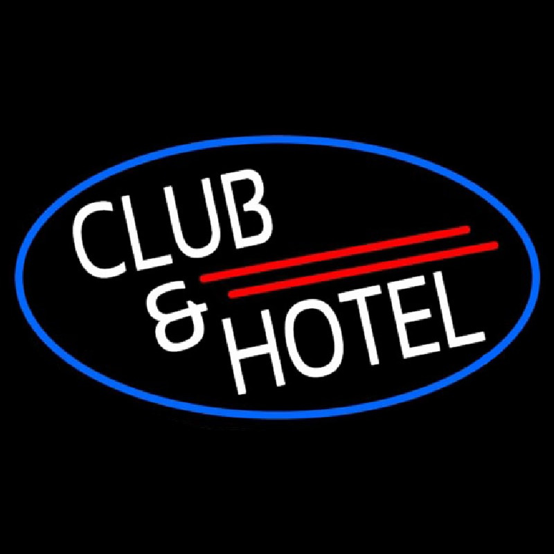 Club And Hotel Bar Leuchtreklame