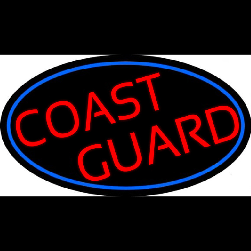 Coast Guard Leuchtreklame