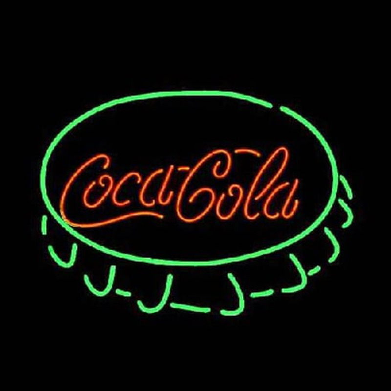 Coca Cola Cap Bier Bar Offen Leuchtreklame