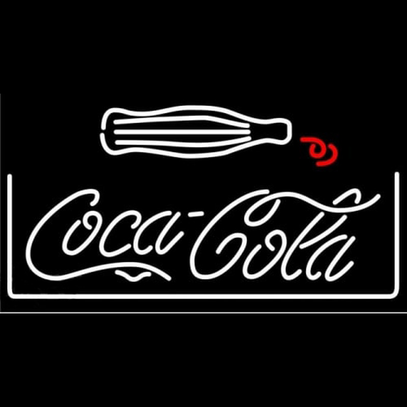 Coca Cola Coke Bottle Soda Pop Pub Game Room Leuchtreklame