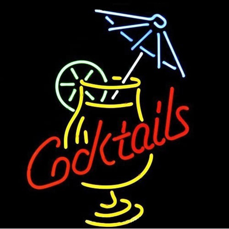 Cocktail And Martini Umbrella Cup Bier Bar Leuchtreklame Geschenk Schnelle Lieferung