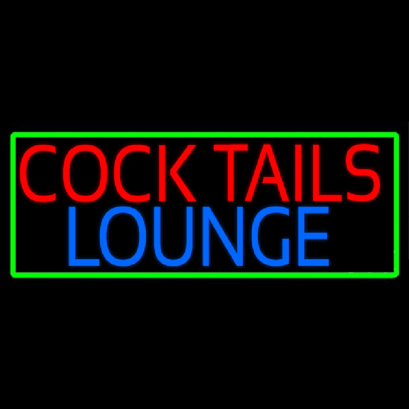 Cocktail Lounge Leuchtreklame