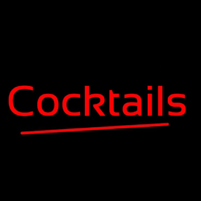 Cocktails Leuchtreklame