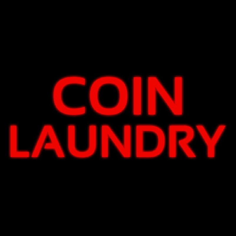 Coin Laundry Leuchtreklame