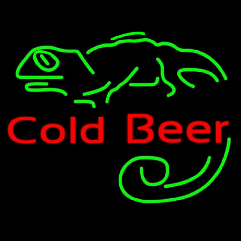 Cold Beer Bar Leuchtreklame