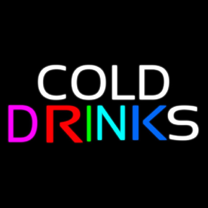Cold Drinks Leuchtreklame