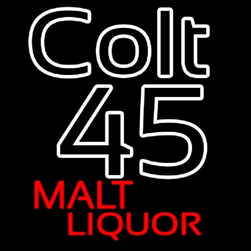 Colt 45 Beer Sign Leuchtreklame