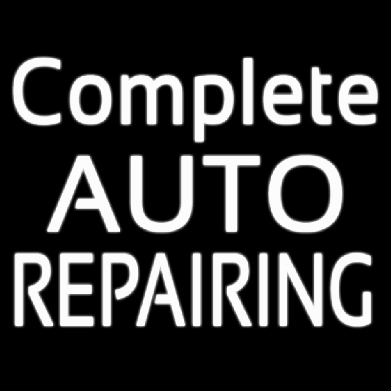 Complete Auto Repairing Leuchtreklame